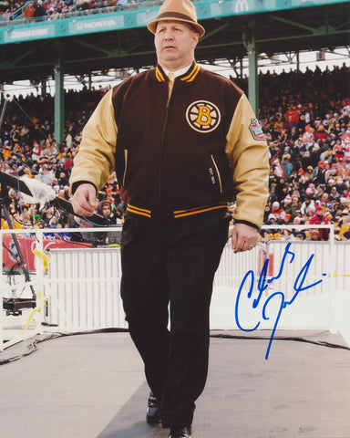 CLAUDE JULIEN SIGNED BOSTON BRUINS 8X10 PHOTO