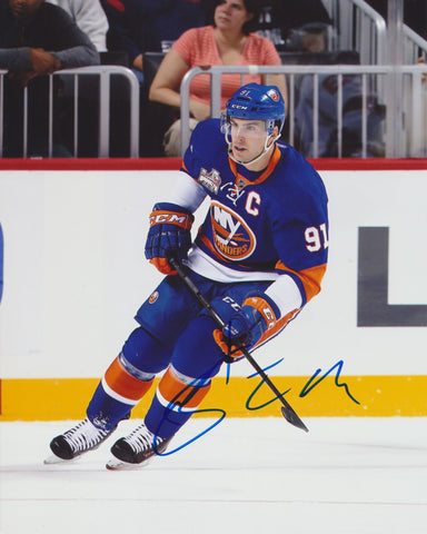 JOHN TAVARES SIGNED NEW YORK ISLANDERS 8X10 PHOTO 2