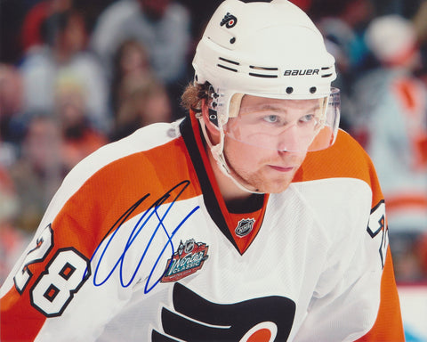 CLAUDE GIROUX SIGNED PHILADELPHIA FLYERS 8X10 PHOTO 3