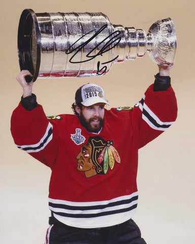 COREY CRAWFORD SIGNED CHICAGO BLACKHAWKS 8X10 PHOTO