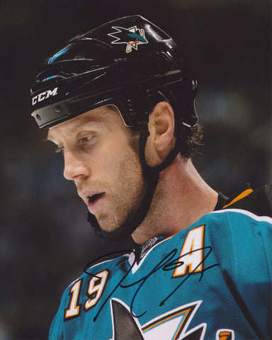 JOE THORNTON SIGNED SAN JOSE SHARKS 8X10 PHOTO 2