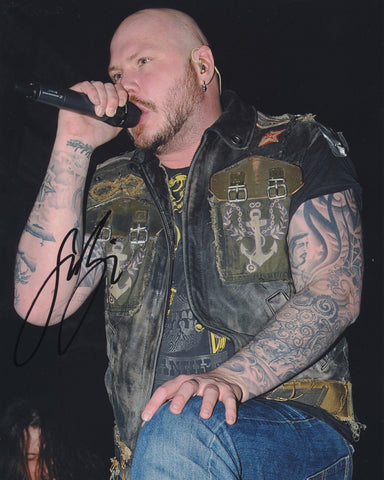 BJORN STRID SIGNED SOILWORK 8X10 PHOTO 4