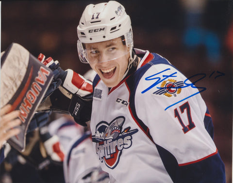 LOGAN STANLEY SIGNED WINDSOR SPITFIRES 8X10 PHOTO