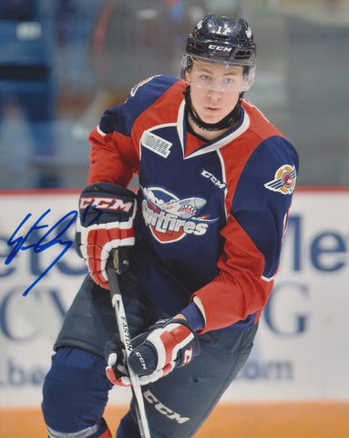 LOGAN STANLEY SIGNED WINDSOR SPITFIRES 8X10 PHOTO 2