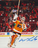 MICHAEL LEIGHTON SIGNED PHILADELPHIA FLYERS 8X10 PHOTO 2