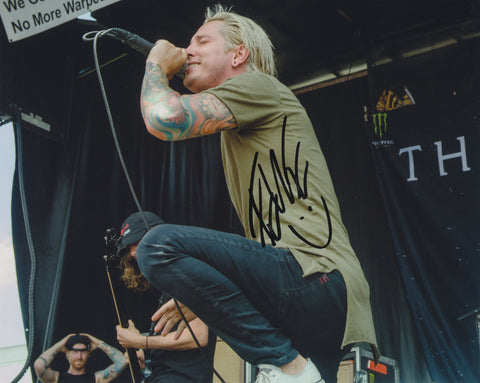 TYLER "TELLE" SMITH SIGNED THE WORD ALIVE 8X10 PHOTO 2