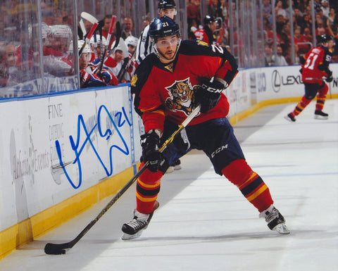 VINCENT TROCHECK SIGNED FLORIDA PANTHERS 8X10 PHOTO