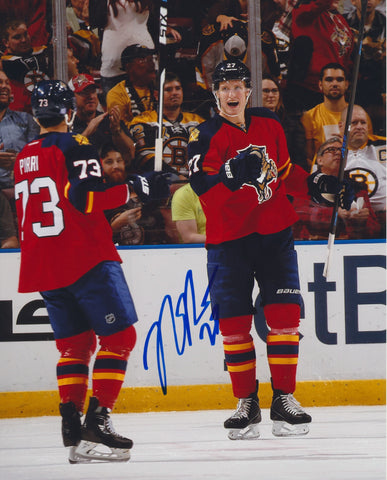 NICK BJUGSTAD SIGNED FLORIDA PANTHERS 8X10 PHOTO 5