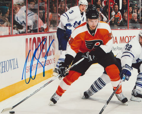 CLAUDE GIROUX SIGNED PHILADELPHIA FLYERS 8X10 PHOTO