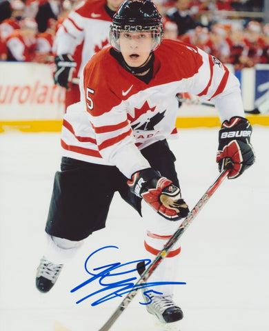 MARK PYSYK SIGNED TEAM CANADA 8X10 PHOTO