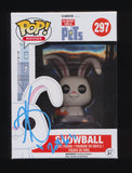 KEVIN HART SIGNED THE SECRET LIFE OF PETS SNOWBALL FUNKO POP