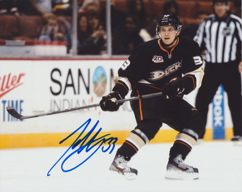 JAKOB SILFVERBERG SIGNED ANAHEIM DUCKS 8X10 PHOTO