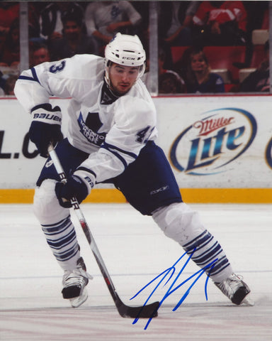 NAZEM KADRI SIGNED TORONTO MAPLE LEAFS 8X10 PHOTO 9