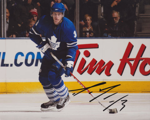 DION PHANEUF SIGNED TORONTO MAPLE LEAFS 8X10 PHOTO 7