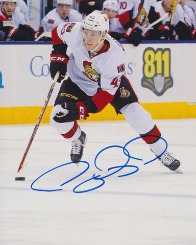 RYAN DZINGEL SIGNED OTTAWA SENATORS 8X10 PHOTO