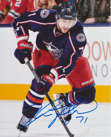 NICK FOLIGNO SIGNED COLUMBUS BLUE JACKETS 8X10 PHOTO 4