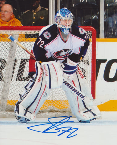 SERGEI BOBROVSKY SIGNED COLUMBUS BLUE JACKETS 8X10 PHOTO 2