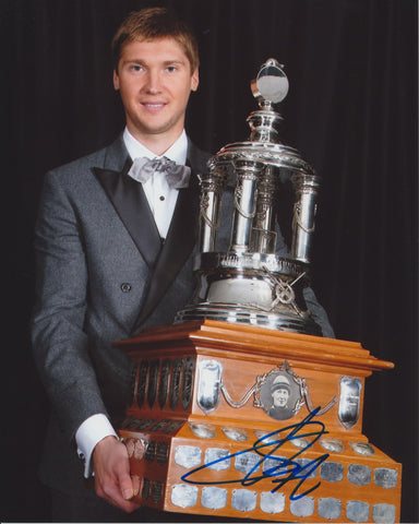 SERGEI BOBROVSKY SIGNED COLUMBUS BLUE JACKETS 8X10 PHOTO 3