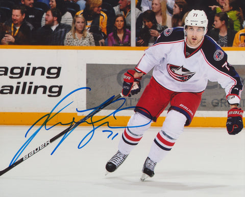 NICK FOLIGNO SIGNED COLUMBUS BLUE JACKETS 8X10 PHOTO