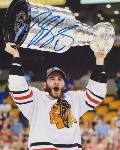 BRANDON SAAD SIGNED CHICAGO BLACKHAWKS 8X10 PHOTO