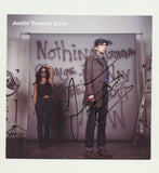 JUSTIN TOWNES EARLE SIGNED 7" VINYL RECORD JSA