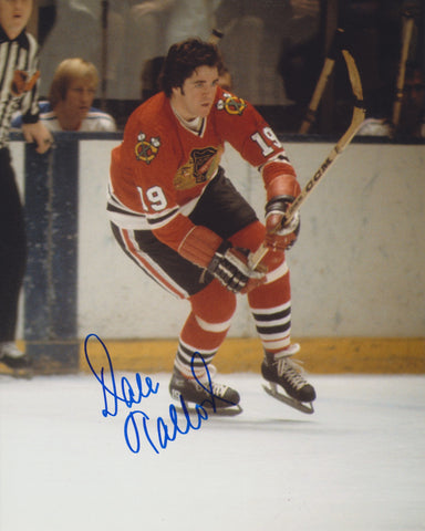 DALE TALLON SIGNED CHICAGO BLACKHAWKS 8X10 PHOTO