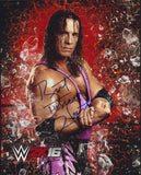 BRET THE HITMAN HART SIGNED WWE WWF 8X10 PHOTO 8