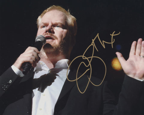 JIM GAFFIGAN SIGNED 8X10 PHOTO