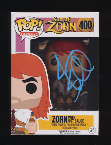 JASON SUDEIKIS SIGNED ZORN WITH HOT SAUCE SON OF ZORN FUNKO POP JSA