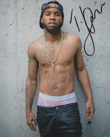 TORY LANEZ SIGNED 8X10 PHOTO 6