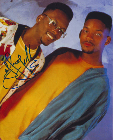 DJ JAZZY JEFF SIGNED THE FRESH PRINCE OF BEL AIR 8X10 PHOTO 3