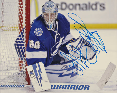 ANDREI VASILEVSKIY SIGNED TAMPA BAY LIGHTNING 8X10 PHOTO