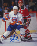 BRYAN TROTTIER SIGNED NEW YORK ISLANDERS 8X10 PHOTO 2