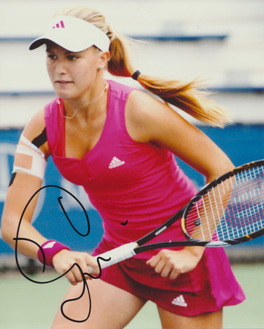 EUGENIE BOUCHARD SIGNED WTA TENNIS 8X10 PHOTO 3