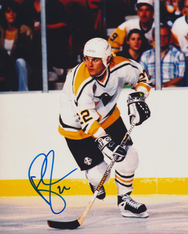 RICK TOCCHET SIGNED PITTSBURGH PENGUINS 8X10 PHOTO