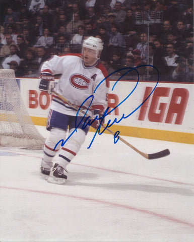 MARK RECCHI SIGNED MONTREAL CANADIENS 8X10 PHOTO