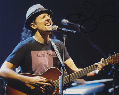 JASON MRAZ SIGNED 8X10 PHOTO