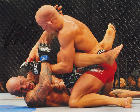 GEORGE ST PIERRE SIGNED UFC 8X10 PHOTO 3
