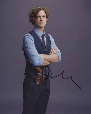 MATTHEW GREY GUBLER SIGNED CRIMINAL MINDS 8X10 PHOTO