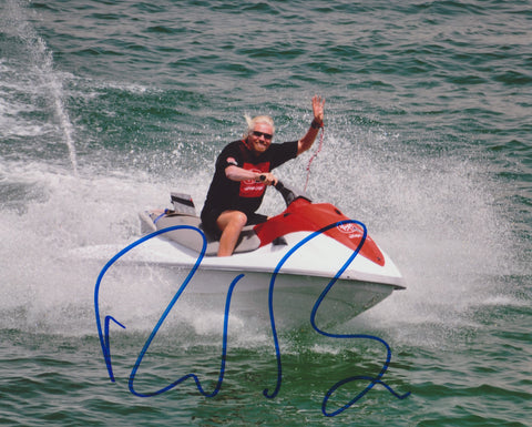 SIR RICHARD BRANSON SIGNED VIRGIN FOUNDER 8X10 PHOTO