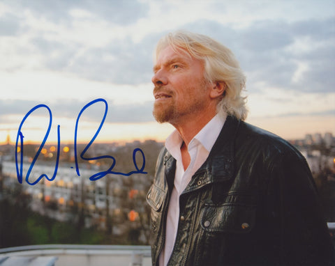 SIR RICHARD BRANSON SIGNED VIRGIN FOUNDER 8X10 PHOTO 2