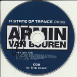 ARMIN VAN BUUREN SIGNED A STATE OF TRANCE IN THE CLUB 2006 CD DISK