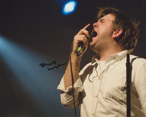 JAMES MURPHY SIGNED LCD SOUNDSYSTEM 8X10 PHOTO