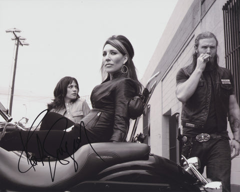 KATEY SAGAL SIGNED SONS OF ANARCHY 8X10 PHOTO 2