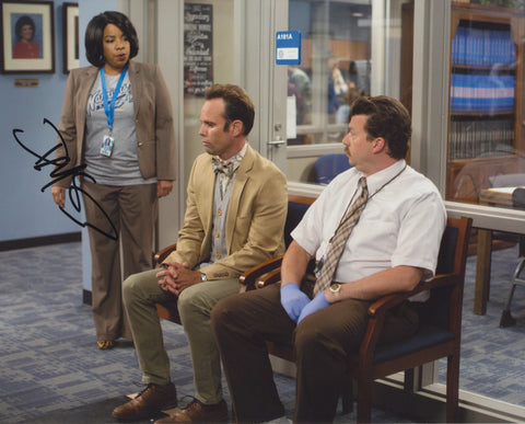 DANNY MCBRIDE SIGNED VICE PRINCIPALS 8X10 PHOTO