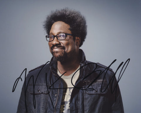 W KAMAU BELL SIGNED TOTALLY BIASED 8X10 PHOTO 2