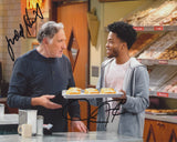 JUDD HIRSCH & JERMAINE FOWLER SIGNED SUPERIOR DONUTS 8X10 PHOTO