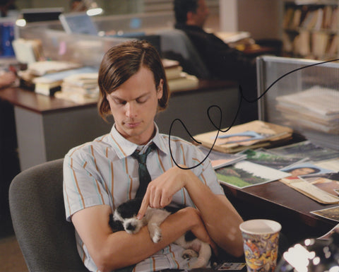 MATTHEW GREY GUBLER SIGNED CRIMINAL MINDS 8X10 PHOTO 7