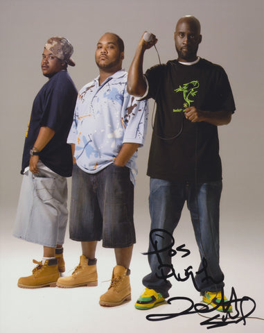 POSDNUOS SIGNED DE LA SOUL 8X10 PHOTO KELVIN MERCER