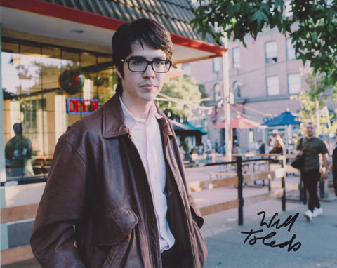 WILL TOLEDO SIGNED CAR SEAT HEADREST 8X10 PHOTO